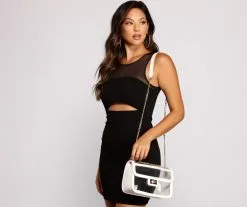 Windsor. Clear Trendsetter Crossbody