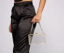 Windsor. Clearly Chic Box Clutch