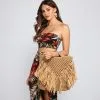 Windsor. Vacay Bound Raffia Straw Tote -Formal Dresses Online Shop 07203 0695 1