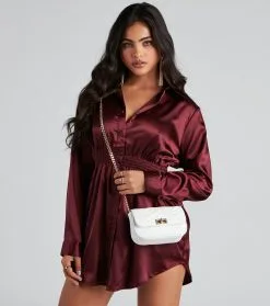 Windsor. Style Staple Quilted Faux Leather Crossbody Bag