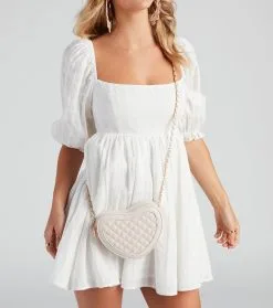 Windsor. Heart To Heart Quilt Crossbody Bag -Formal Dresses Online Shop 07203 0988 3 6dcdadbc 799a 4155 b005 b8666bbe7ce7