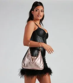 Windsor. Life Of The Party Glitzy Mesh Bag