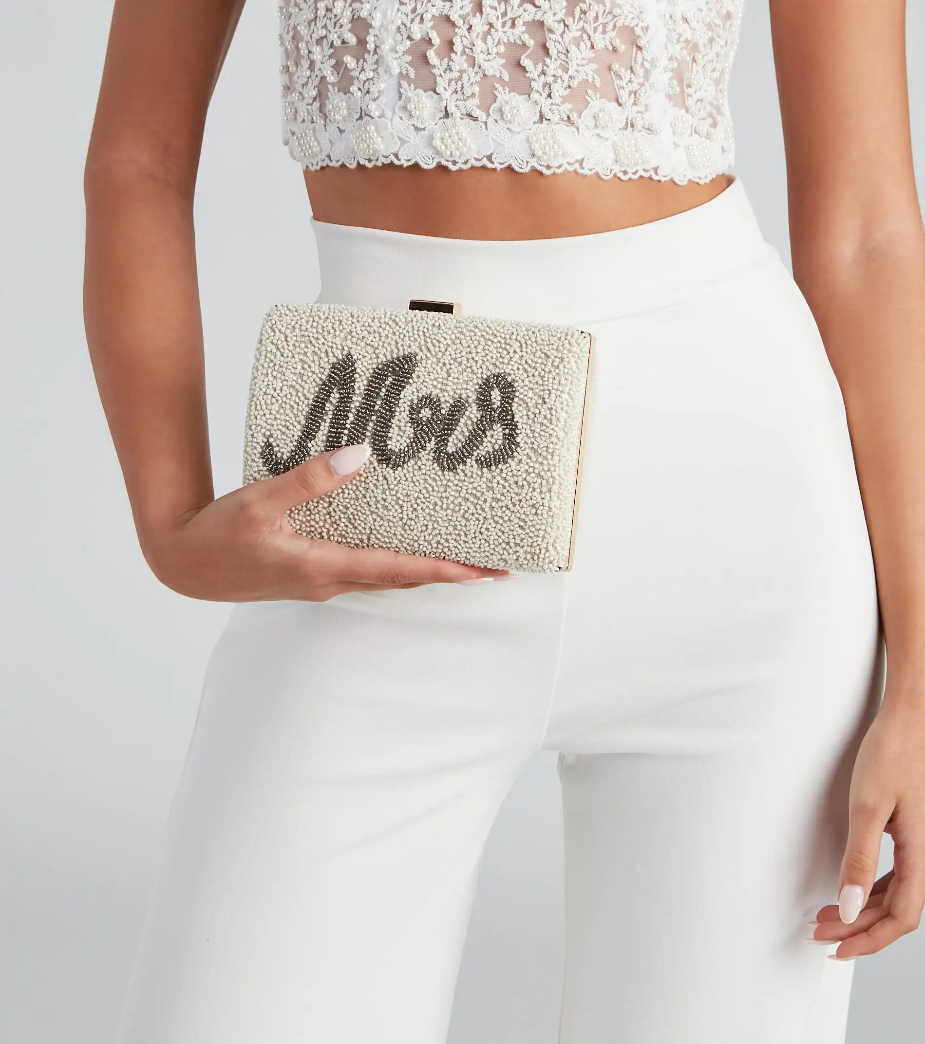 Windsor. Future Mrs. Beaded Clutch Bag 4 Windsor. Future Mrs. Beaded Clutch Bag - Image 2