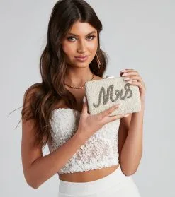 Windsor. Future Mrs. Beaded Clutch Bag 7 Windsor. Future Mrs. Beaded Clutch Bag -Formal Dresses Online Shop 07203 1083 3 0ca86be9 2c3e 4a4d acb1 2244575ff4ee