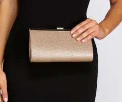 Windsor. Fame And Fortune Glitter Clutch