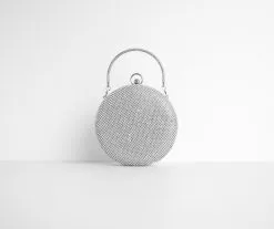 Windsor. Round And Round Rhinestone Purse