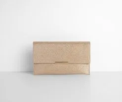 Windsor. High Expectations Glitter Clutch