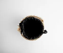 Windsor. You Go Pearl Rhinestone And Pearl Basket Handbag -Formal Dresses Online Shop 07204 0064 10