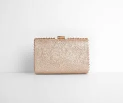 Windsor. Gorgeous Glitter Mesh Box Clutch -Formal Dresses Online Shop 07204 0070 8 1