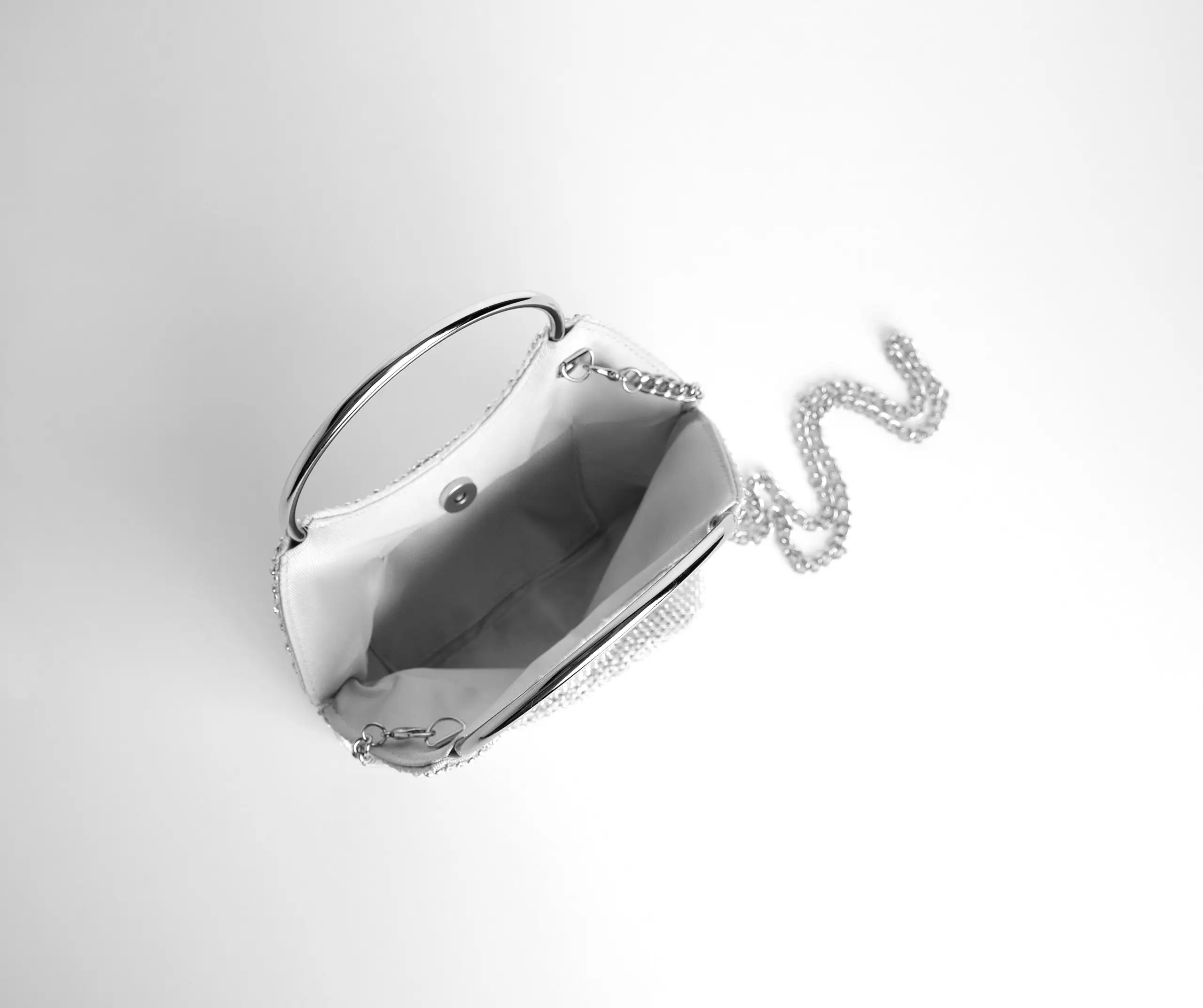 Windsor. Bandanna Rhinestone Mesh Mini Tote 16 Windsor. Bandanna Rhinestone Mesh Mini Tote - Image 14