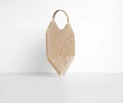 Windsor. Bandanna Rhinestone Mesh Mini Tote -Formal Dresses Online Shop 07204 0103 7 1