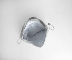 Windsor. Keeping It Elegant Rhinestone Drawstring Clutch -Formal Dresses Online Shop 07204 0110 9 22e47780 c075 46ef ae48 19194962765e