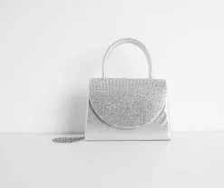 Windsor. Shine A Light Rhinestone Mini Purse