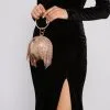 Windsor. Glam Up The Night Rhinestone Fringe Sphere Clutch -Formal Dresses Online Shop 07204 0165 1