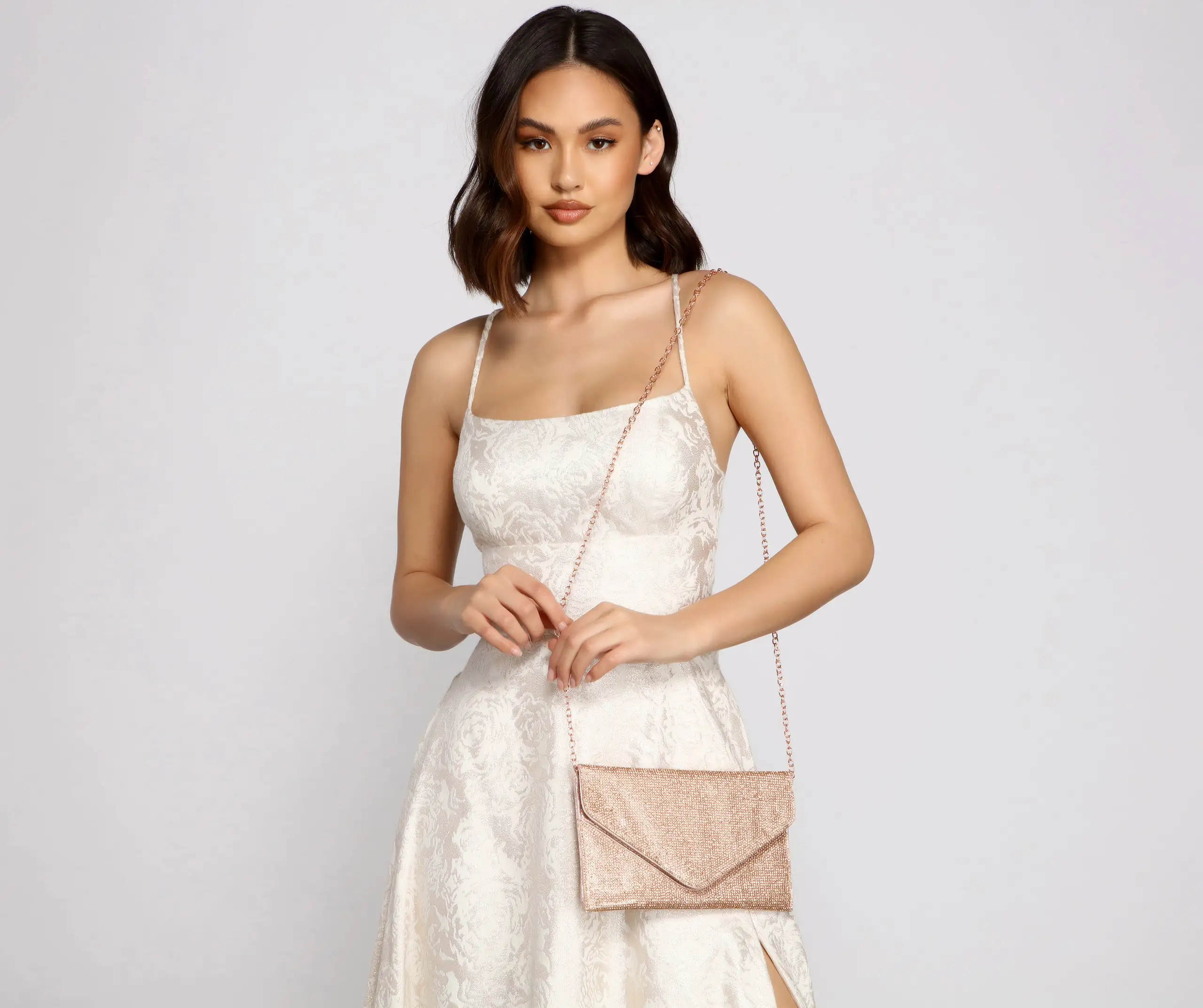 Windsor. Rise And Glow Rhinestone Envelope Clutch 4 Windsor. Rise And Glow Rhinestone Envelope Clutch - Image 2