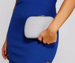 Windsor. Show Stopper Glitter Box Clutch