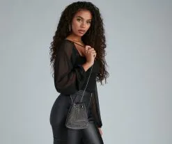 Windsor. Rise And Shine Mesh Bucket Bag -Formal Dresses Online Shop 07204 0554 2 c92f2b8c d94c 4ea0 8a16 dfc256bfcfb6