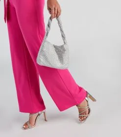 Windsor. Forever Adored Rhinestone Mesh Bag