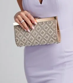 Windsor. Lady Of Pearl Diamond Pattern Clutch -Formal Dresses Online Shop 07204 0656 2 9a3a4320 ab0f 47c6 960d bbb03d7988eb