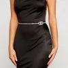 Windsor. Trendy Double O-Ring Rhinestone Belt -Formal Dresses Online Shop 07301 0332 1