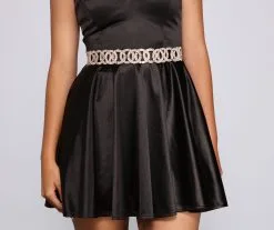 Windsor. Reign The Night Rhinestone Belt