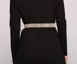 Windsor. Feelin' Extra Rhinestone Double Buckle Belt -Formal Dresses Online Shop 07301 0363 3 ddf7f22e 601c 4999 ac5e 2dfd73fe251a
