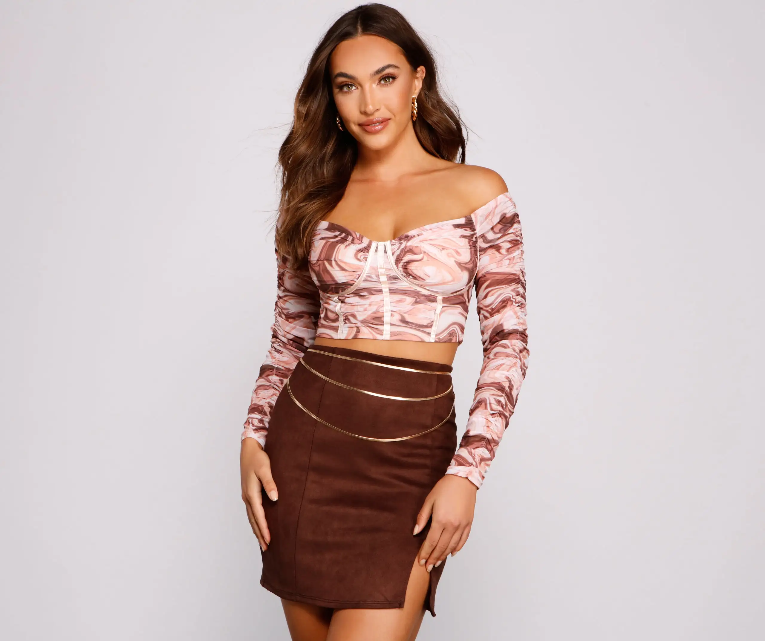 Windsor. Sleek Layered Snake Chain Belt 2 Windsor. Sleek Layered Snake Chain Belt