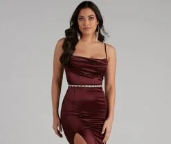 Windsor. Time To Shine Rhinestone Braid Belt -Formal Dresses Online Shop 07301 0437 2 4007d65b 5837 4442 8d31 c35232d5f7f7