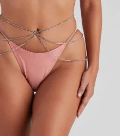 Windsor. Shimmering Beauty Rhinestone Belly Chain -Formal Dresses Online Shop 07301 0465 3