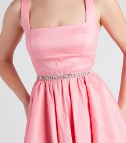 Windsor. Sparkly Muse Rhinestone Tie Belt