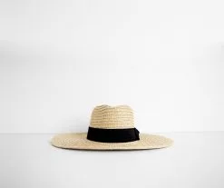 Windsor. Time For A Trip Straw Panama Hat -Formal Dresses Online Shop 07302 0217 6
