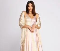 Windsor. Catch Your Eye Sparkling Fringe Shawl -Formal Dresses Online Shop 07305 0080 4