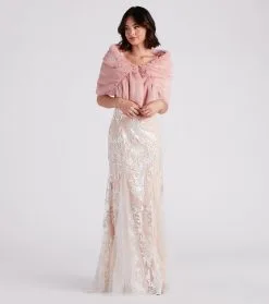 Windsor. So Luxe Faux Fur Wrap -Formal Dresses Online Shop 07305 0442 3 1