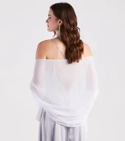Windsor. Layer On Classy Mesh Shawl Wrap -Formal Dresses Online Shop 07305 0446 2