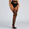 Windsor. Sultry Garter Thigh-High Tights -Formal Dresses Online Shop 07306 0112 1