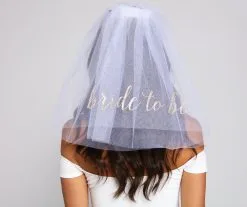 Windsor. Bride To Be Glitter Veil