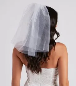 Windsor. Bridal-Chic Rhinestone Veil