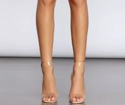 Windsor. Time To Shine Lucite Heels -Formal Dresses Online Shop 07401 0396 2 9042e5ee 0d29 403f 8943 f65da268fae9