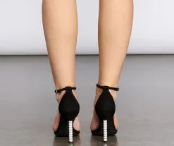 Windsor. Fresh Till The End Rhinestone Beaded Stiletto Heels -Formal Dresses Online Shop 07401 0698 4