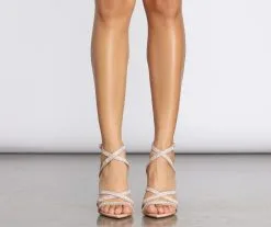 Windsor. Shine On Them Rhinestone Stiletto Heels -Formal Dresses Online Shop 07401 0772 2 1