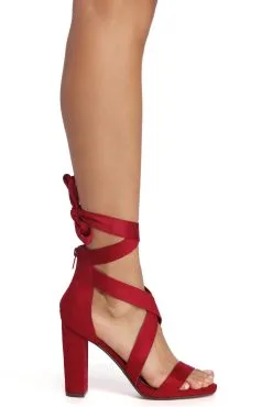 Windsor. Wrapped In Classy Faux Suede Heels -Formal Dresses Online Shop 07401 1930 4