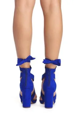 Windsor. Wrapped In Classy Faux Suede Heels -Formal Dresses Online Shop 07401 1931 3