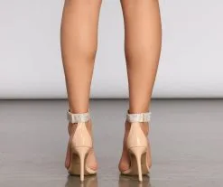 Windsor. Shine A Lil' Brighter Rhinestone Stiletto Heels -Formal Dresses Online Shop 07401 2207 4