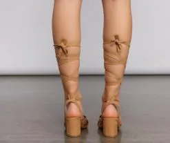 Windsor. Wrapped In Style Block Heel -Formal Dresses Online Shop 07401 2371 3