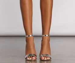 Windsor. Chrome Cutie Block Heels 11 Windsor. Chrome Cutie Block Heels -Formal Dresses Online Shop 07401 2433 5