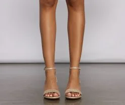 Windsor. Glow Baby Glow Glitter Low Block Heels -Formal Dresses Online Shop 07401 2619 3