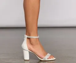 Windsor. Rhinestone Glitzy Glam Block Heels 11 Windsor. Rhinestone Glitzy Glam Block Heels -Formal Dresses Online Shop 07401 2866 5