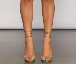 Windsor. Life Of The Party Rainbow Lace Up Heels 8 Windsor. Life Of The Party Rainbow Lace Up Heels -Formal Dresses Online Shop 07401 2975 2 62cd66a5 3bba 4326 ad72 f815b78a96d9