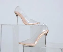 Windsor. So Trendy Clear PVC Stiletto Pumps