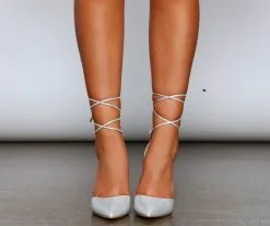 Windsor. Glam Diva Glitter Lace-Up Block Heels -Formal Dresses Online Shop 07401 3216 2 a4c6a67b 4ec0 4354 96d1 fdb224de9812